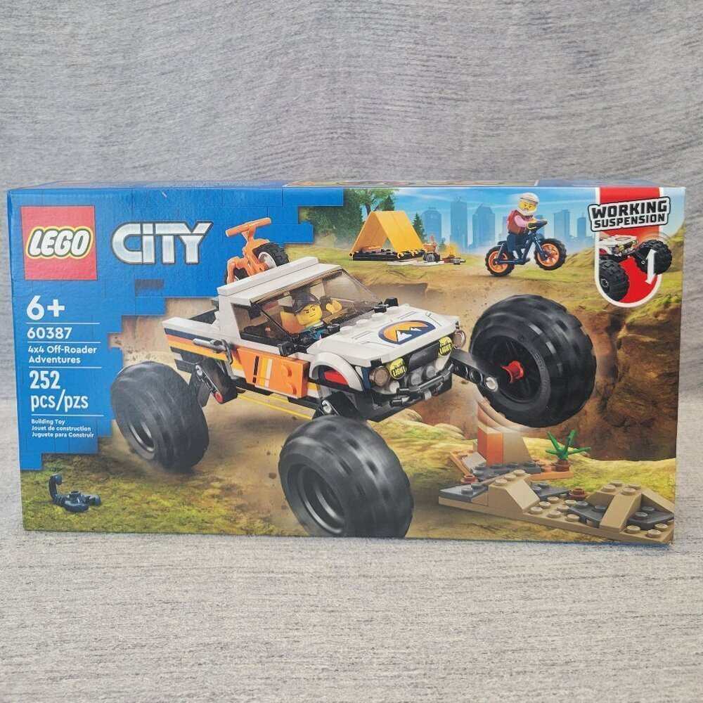LEGO City 4x4 Off-Roader Adventures Monster Truck Toy 60387